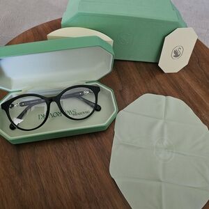 Swarovski Elegant Black Glasses for Women